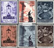 *Známky Vatikán 1967 Letecká pošta séria MNH - Kliknutím na obrázok zatvorte -